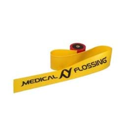 Bild von Medical Flossing Band 2,13m x 5cm Schwarz/Rot/Gelb