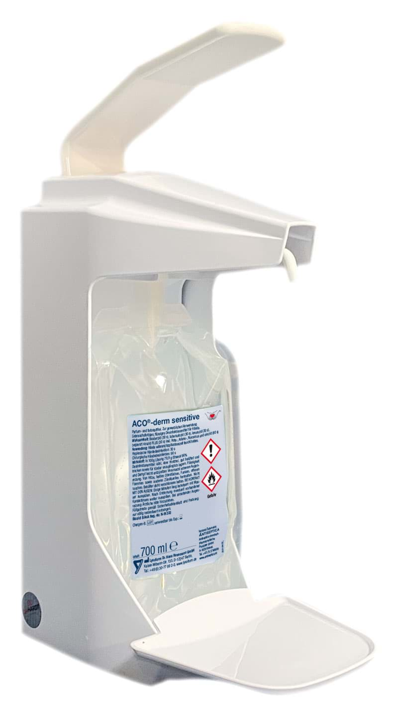 Bild von Hybag Spender Kunststoff 700ml inkl. Abtropfschale