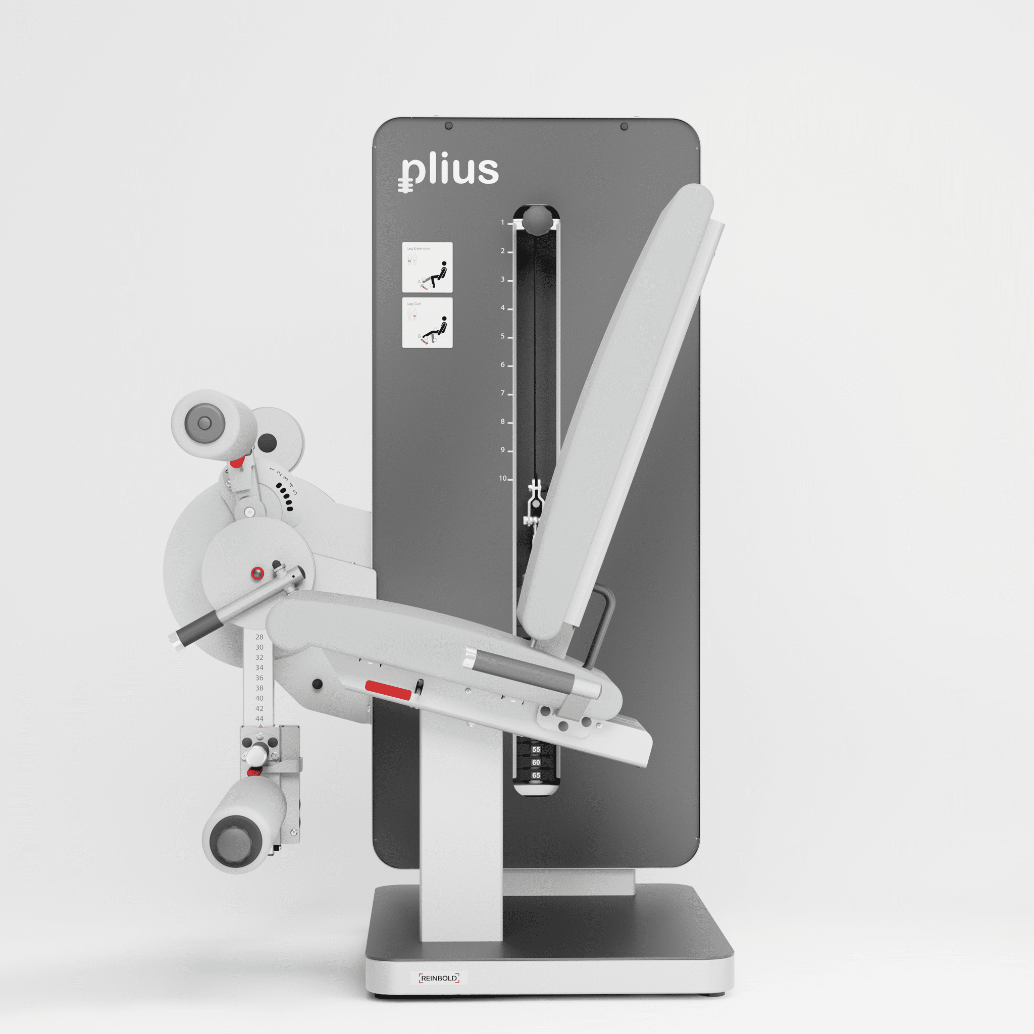 Bild von plius® Beinbeuer/Beinstrecker Monitor MD