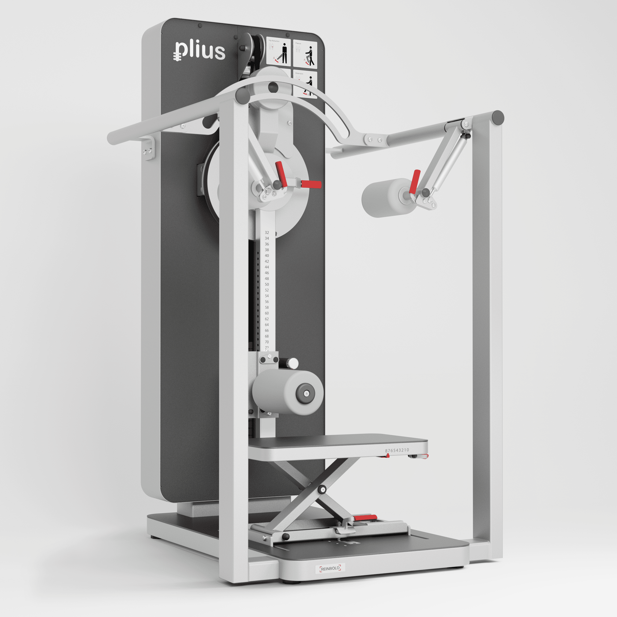 Bild von plius® Hüfttrainer Monitor MD
